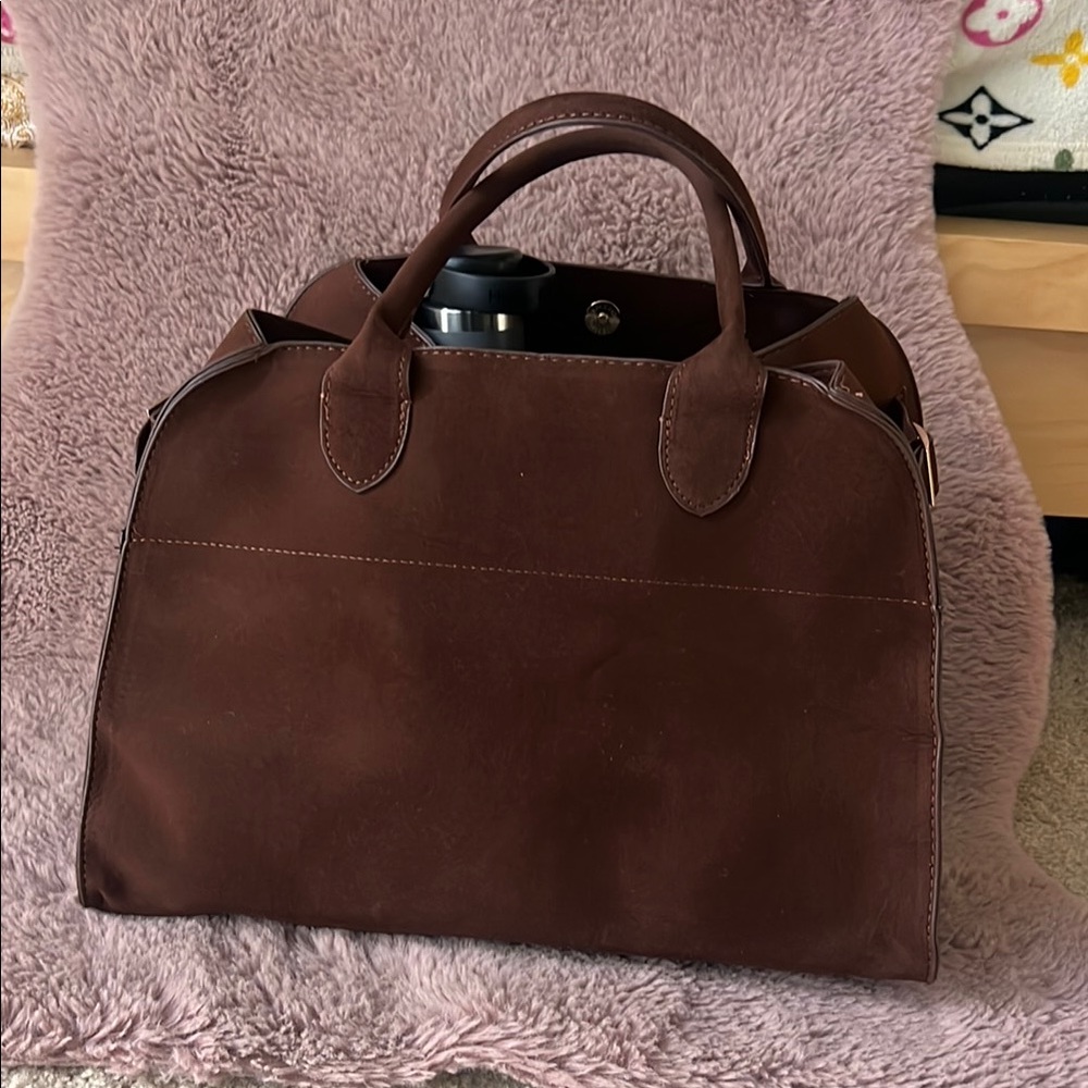 Brown Leather Handbag